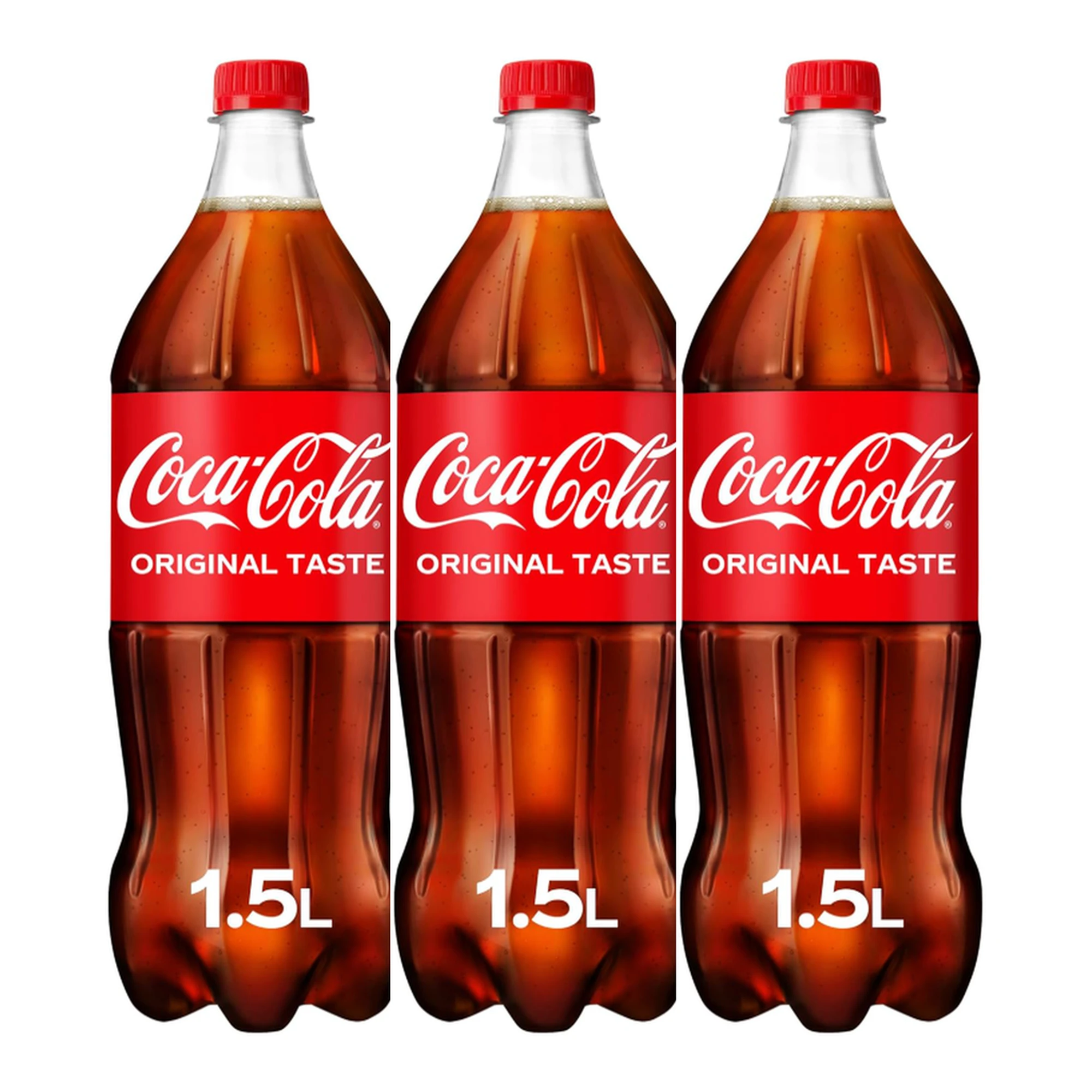 Coca-Cola Original Taste 1.5L Pack of 3