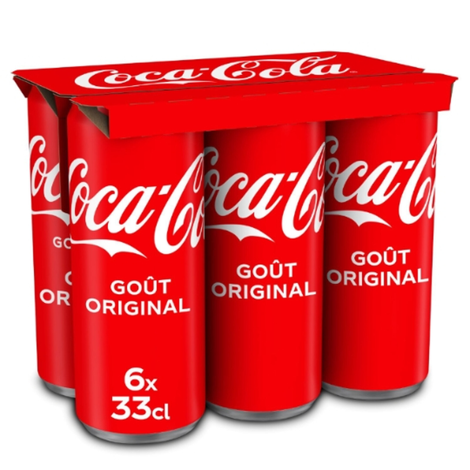 Coca-Cola Original Taste Sleek Cans 6 x 330 ml