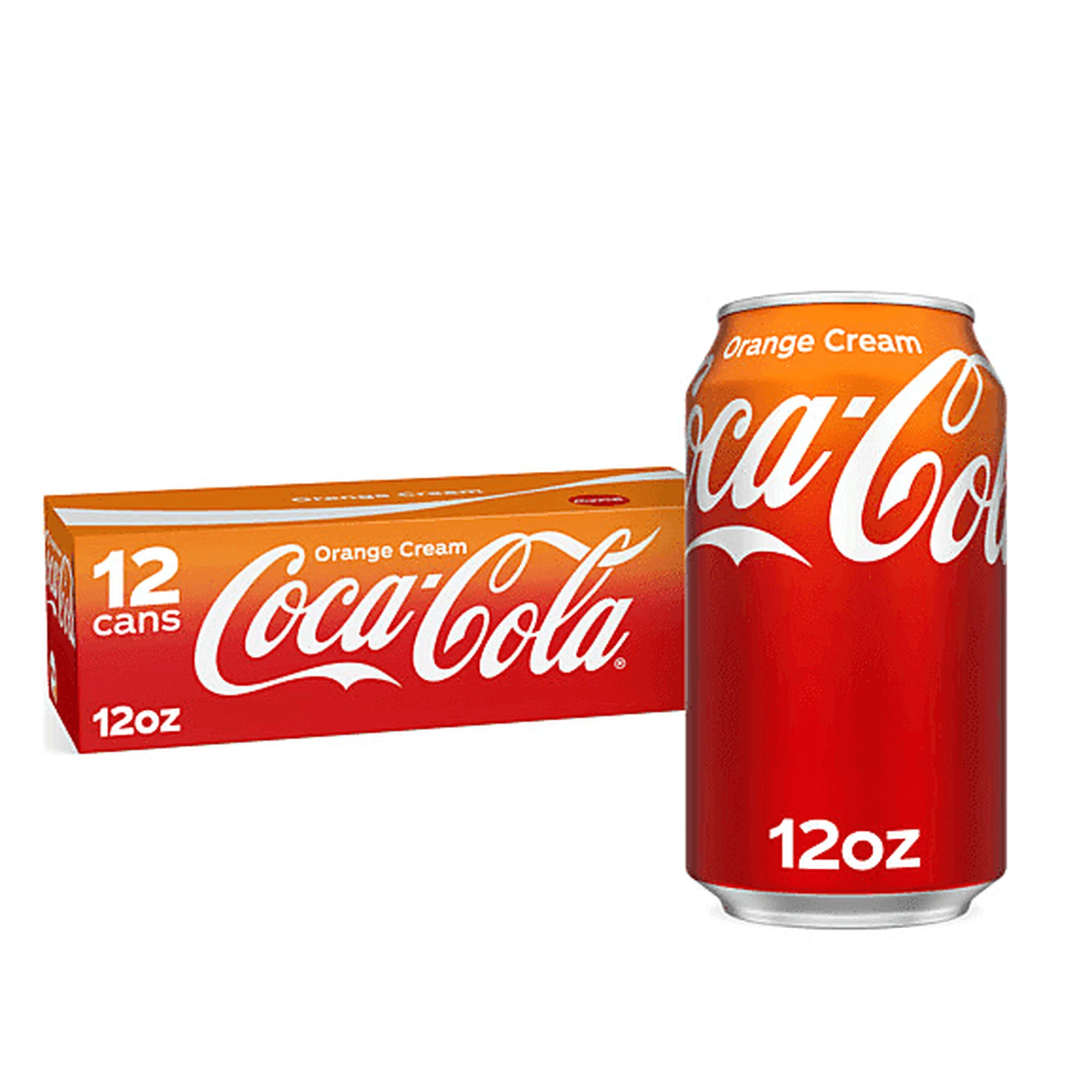 Coca-Cola Orange and Cream USA 12 x 355 ml