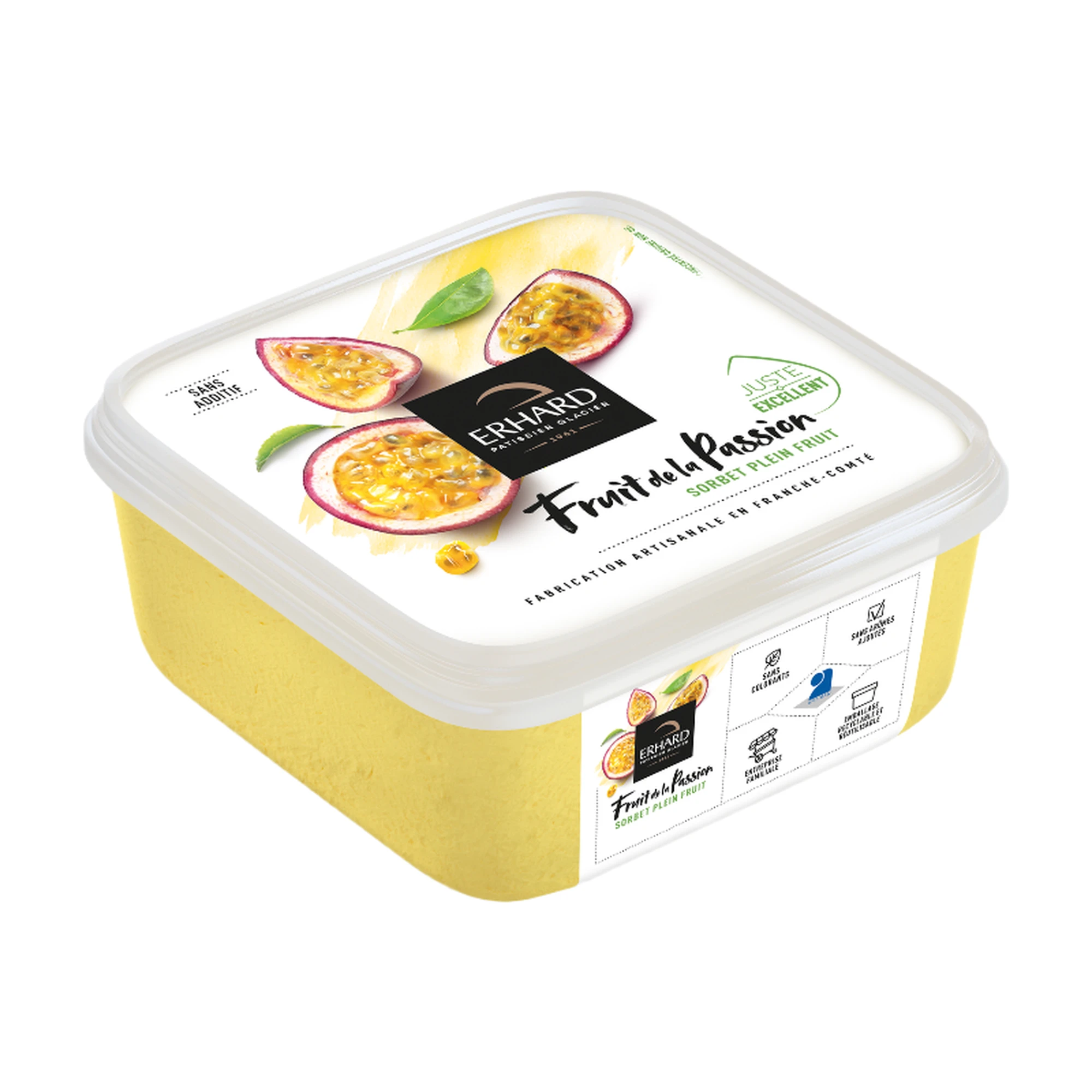 Erhard Passion Fruit Sorbet 488 g